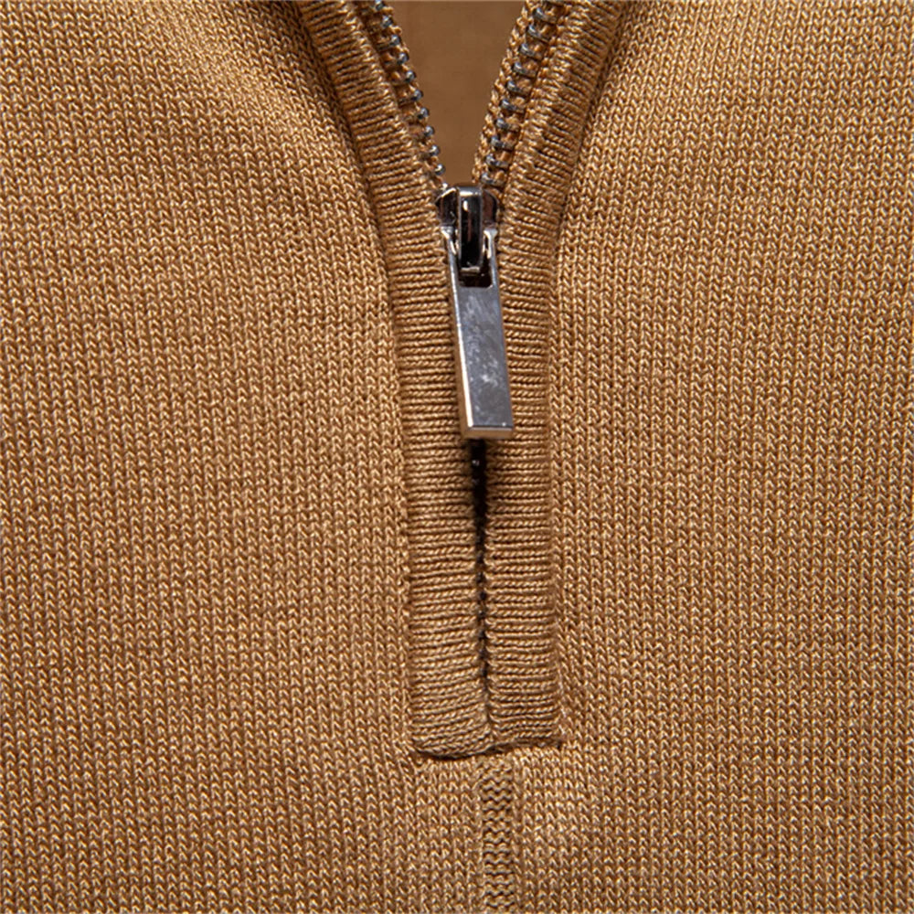 Jean et Marcel™ | Polo d’Été Haut de Gamme à Fermeture Zippée