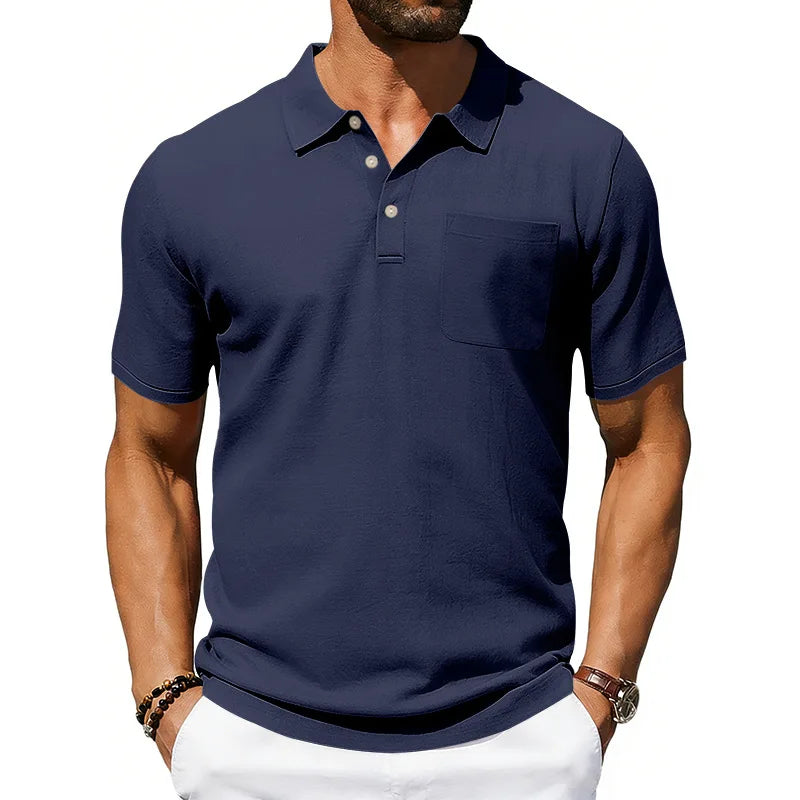 Laurent™ | Polo en Lin Intemporelle