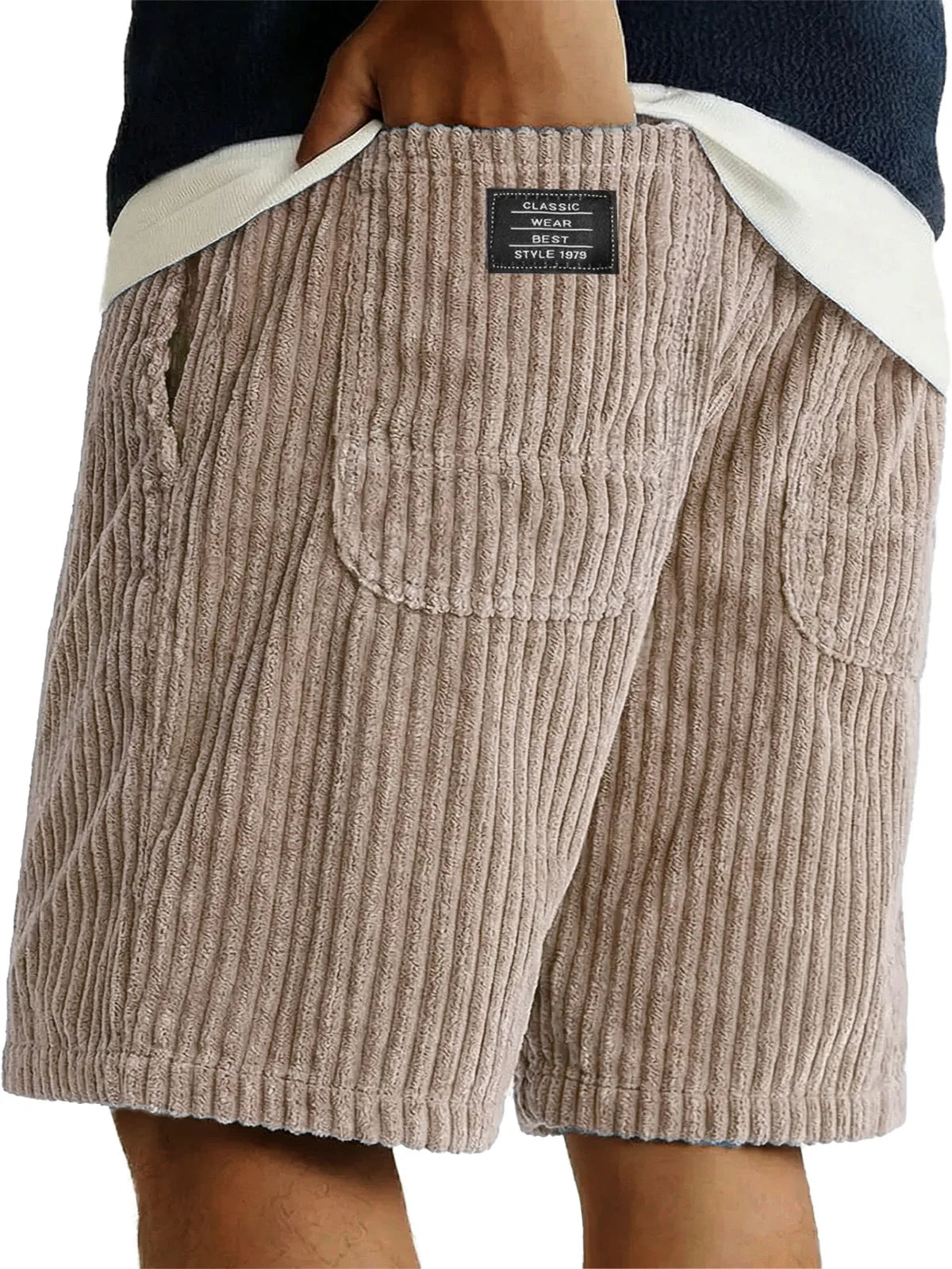 Jean et Marcel™ | Short Vintage Confort en Velours Côtelé