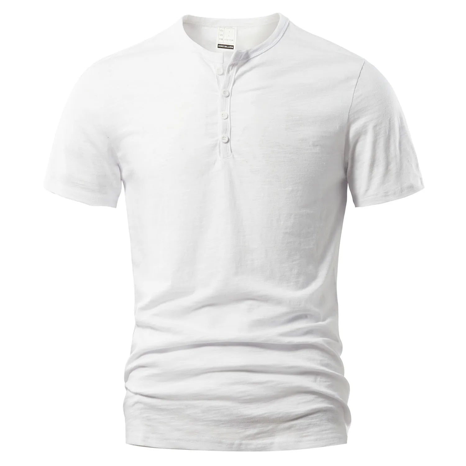 Jean™ | T-Shirt Homme Élégant à Boutonnage