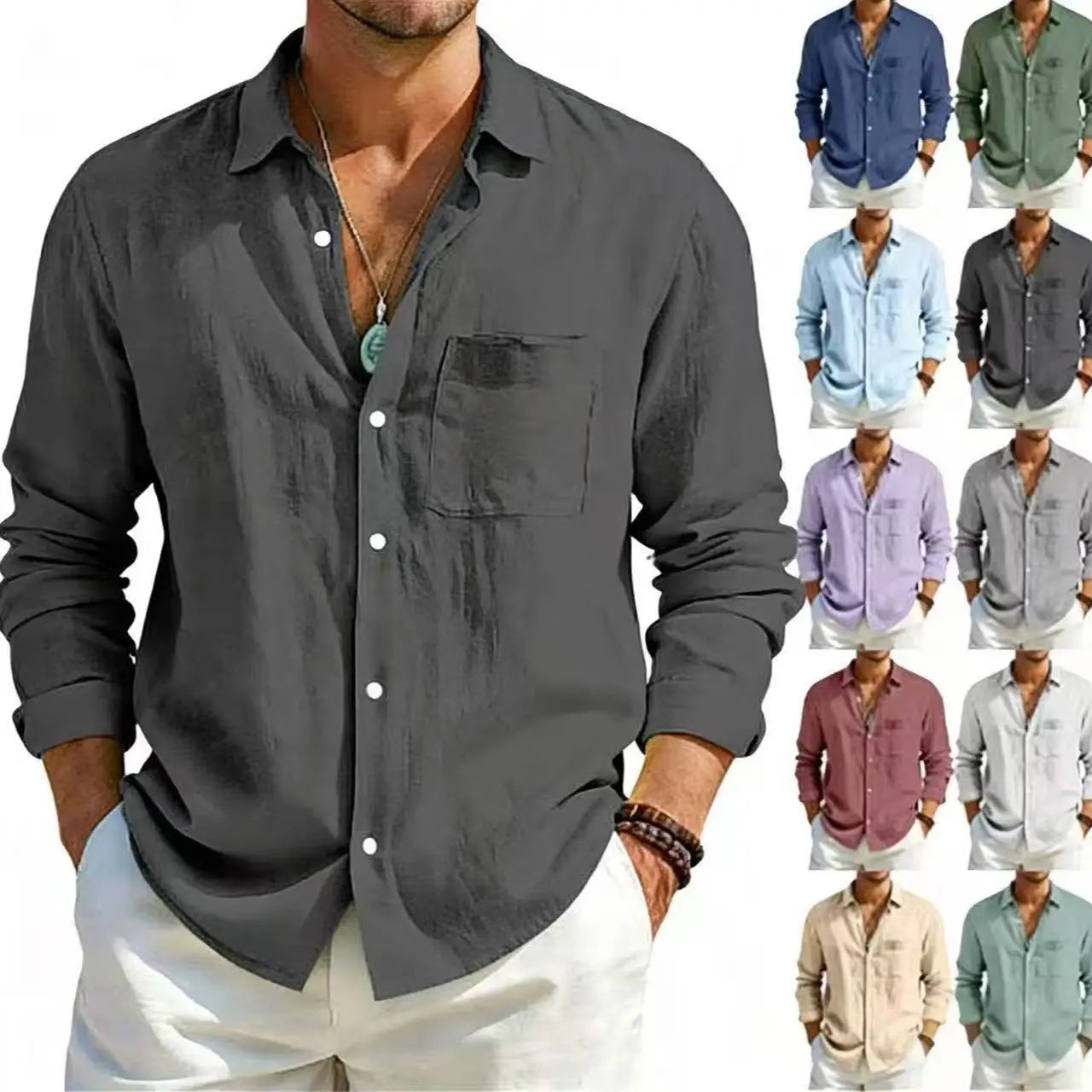 Jean et Marcel™ | Chemise Homme Élégante