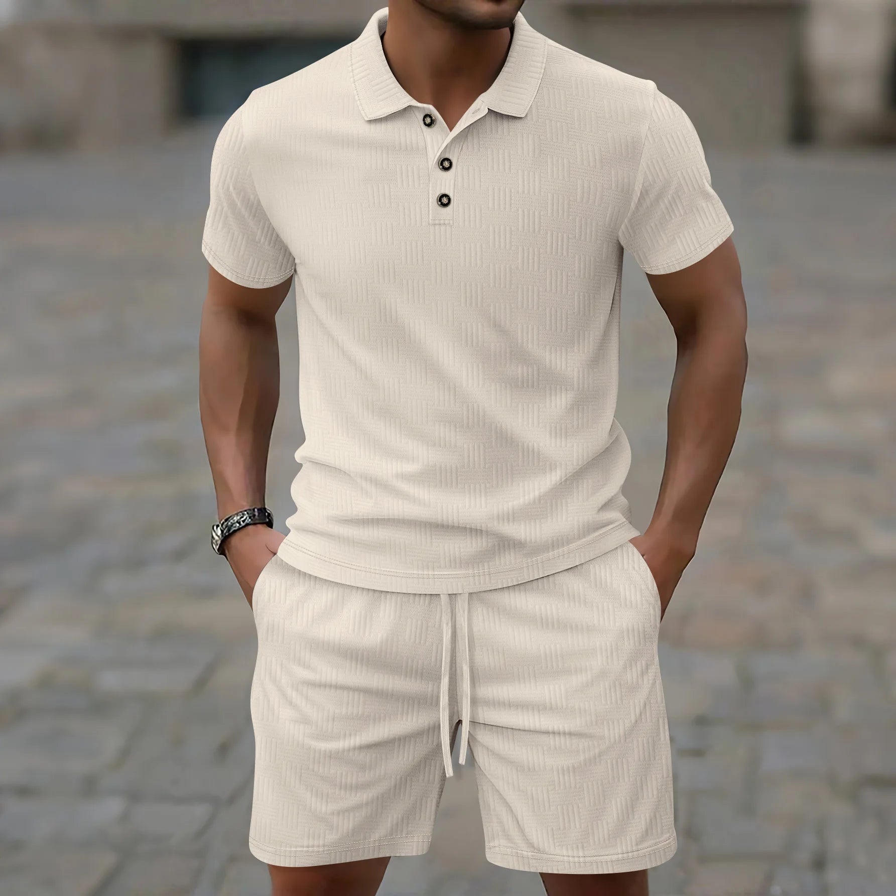 Jean™ | Ensemble Polo d'Été