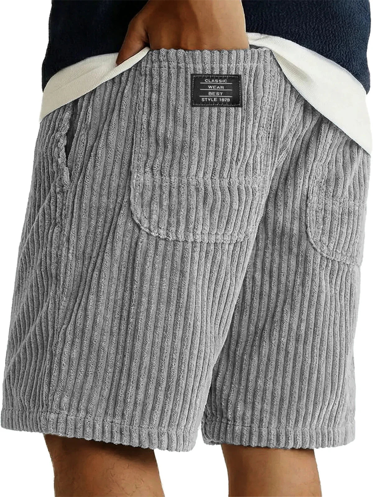 Jean et Marcel™ | Short Vintage Confort en Velours Côtelé
