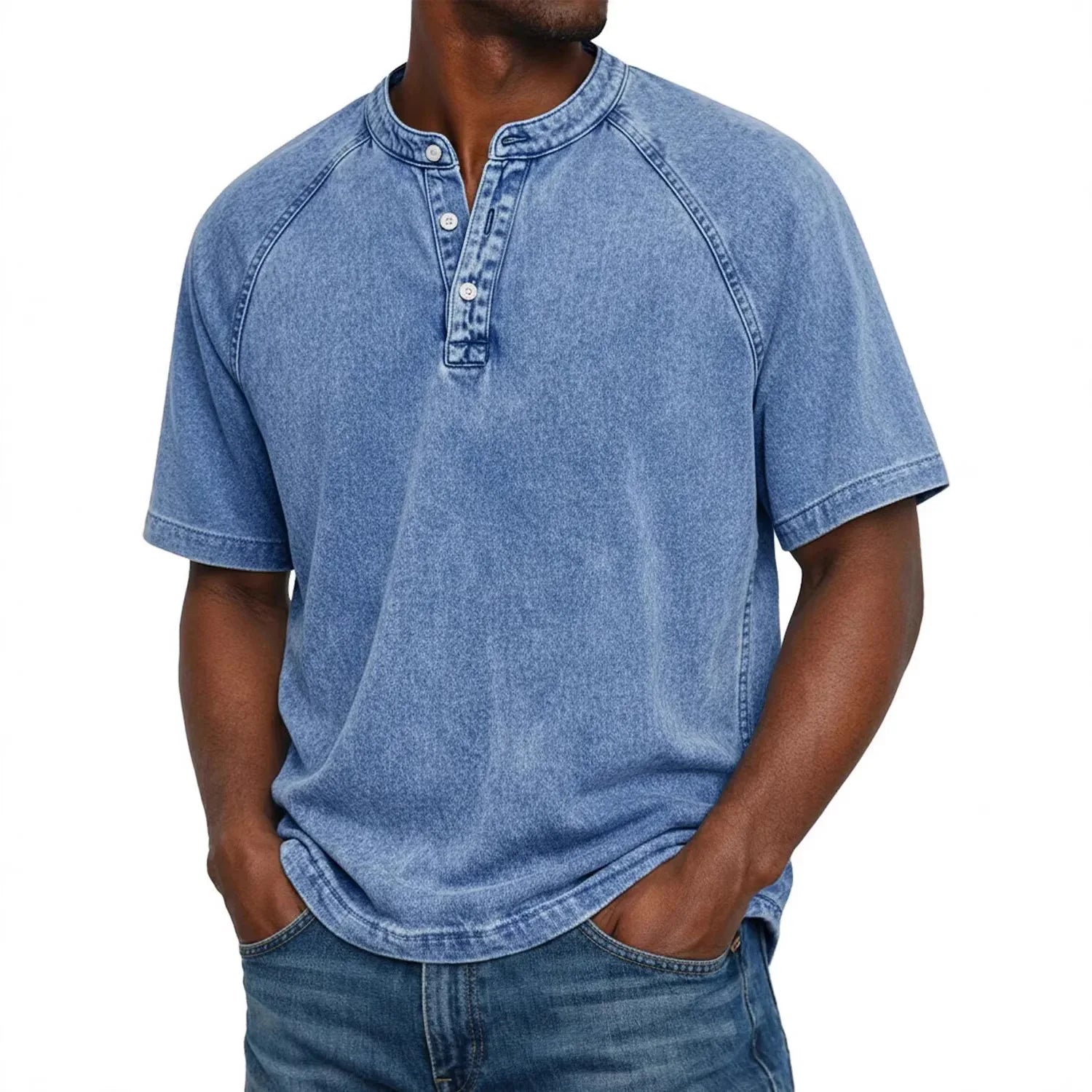 Jean™ | Chemise Vintage Élégante à Boutons
