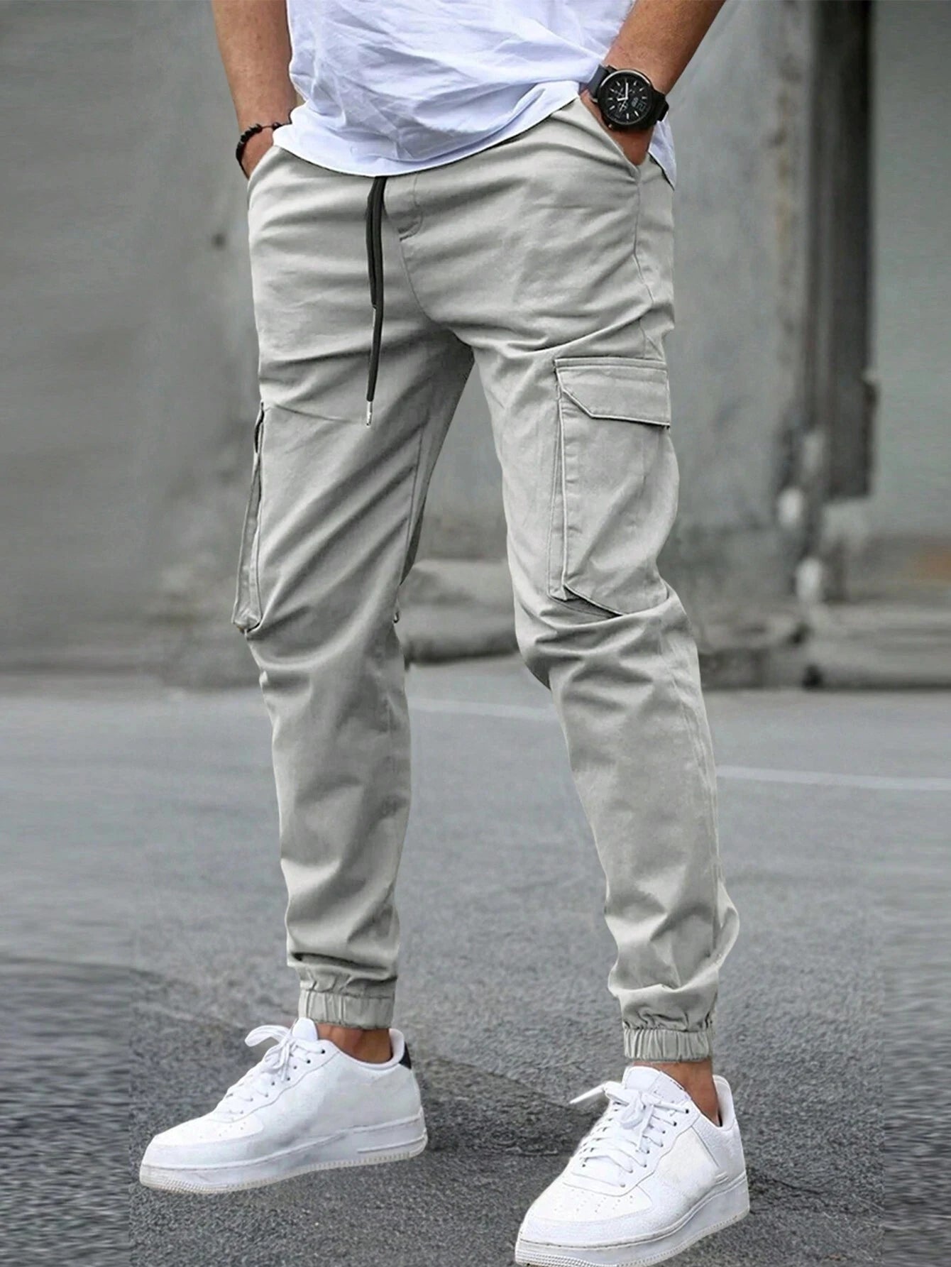 Jean™ | Pantalon Cargo Slim Fit Moderne pour Homme