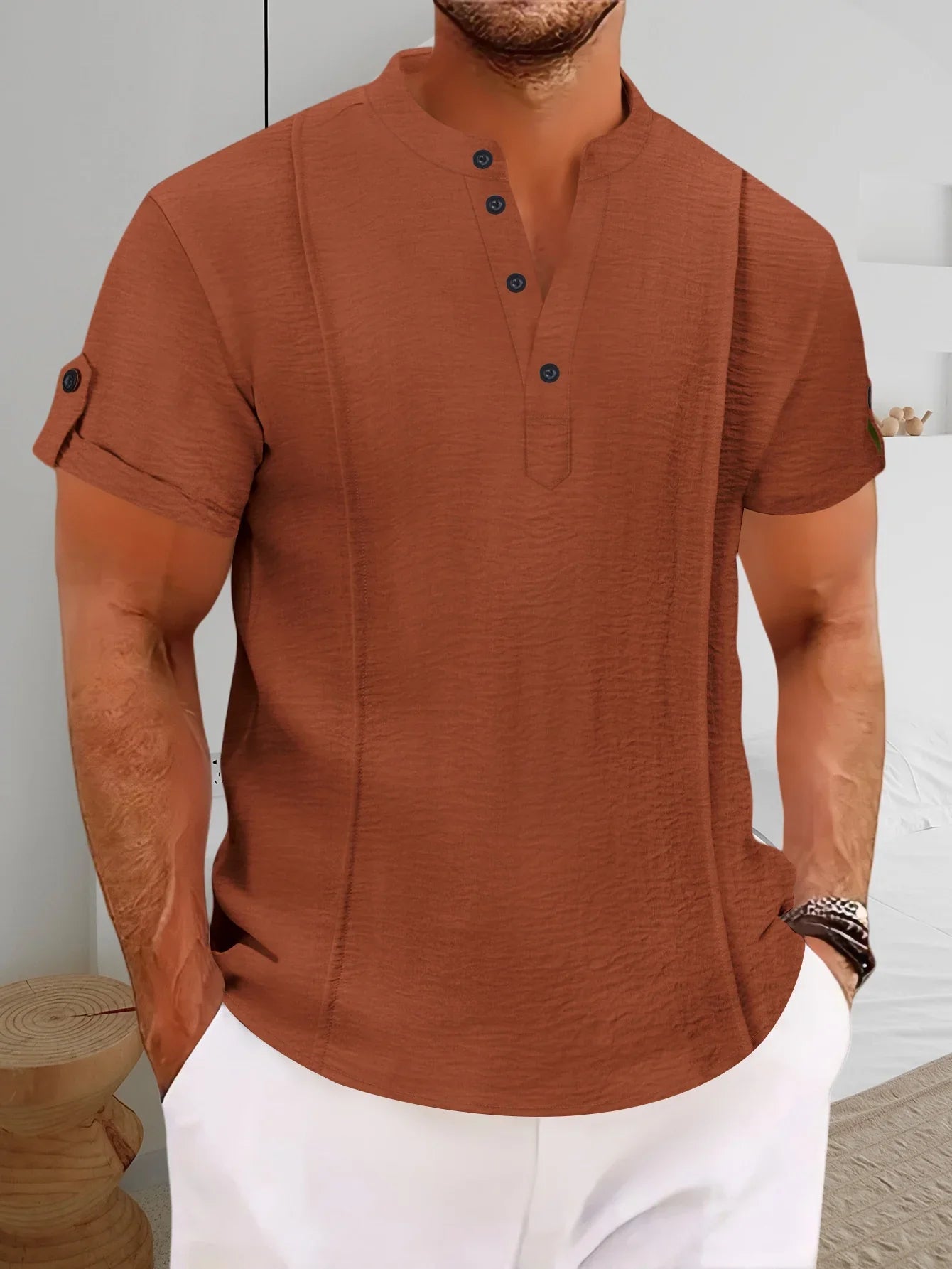 Jean et Marcel™ | Chemise d'été légère pour homme