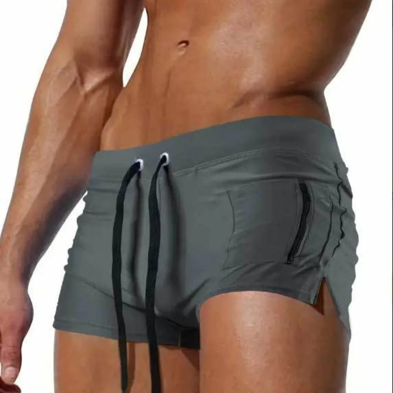 Louis™ | Short de Bain Homme à Poches Zippées
