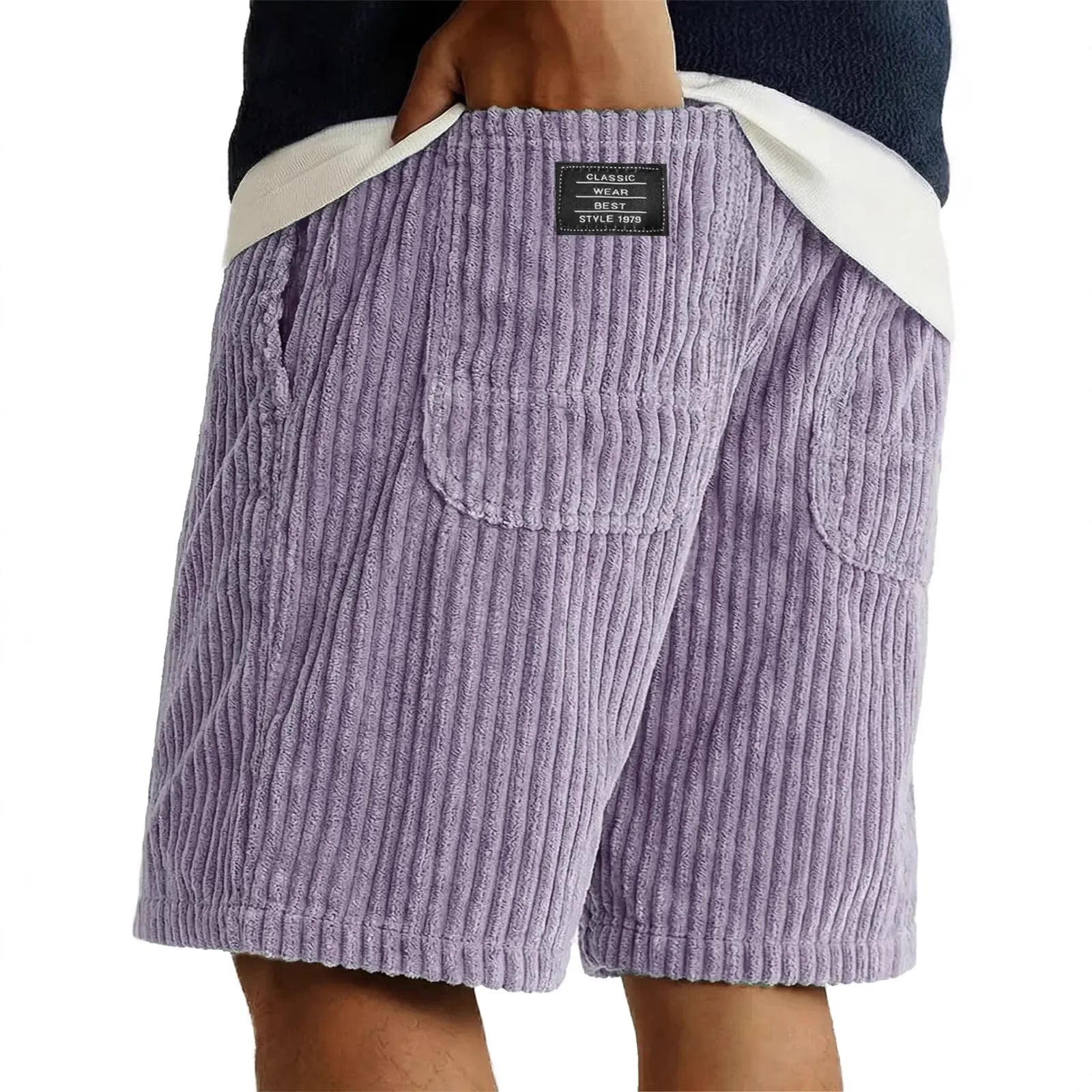 Jean et Marcel™ | Short Vintage Confort en Velours Côtelé