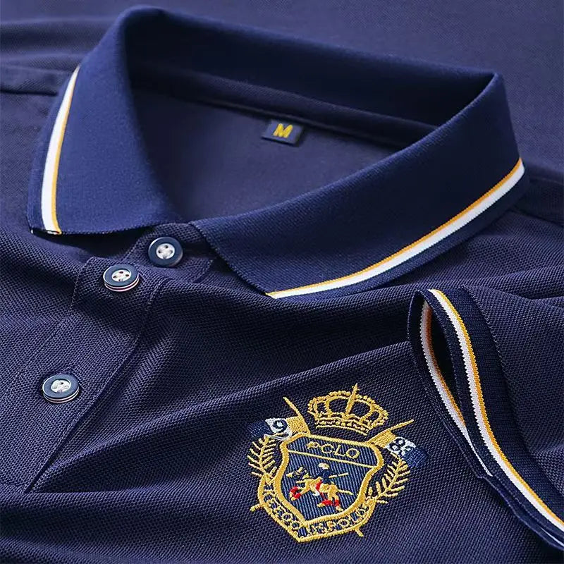 Phillpe™ | Polo de Luxe avec Logo Brodé