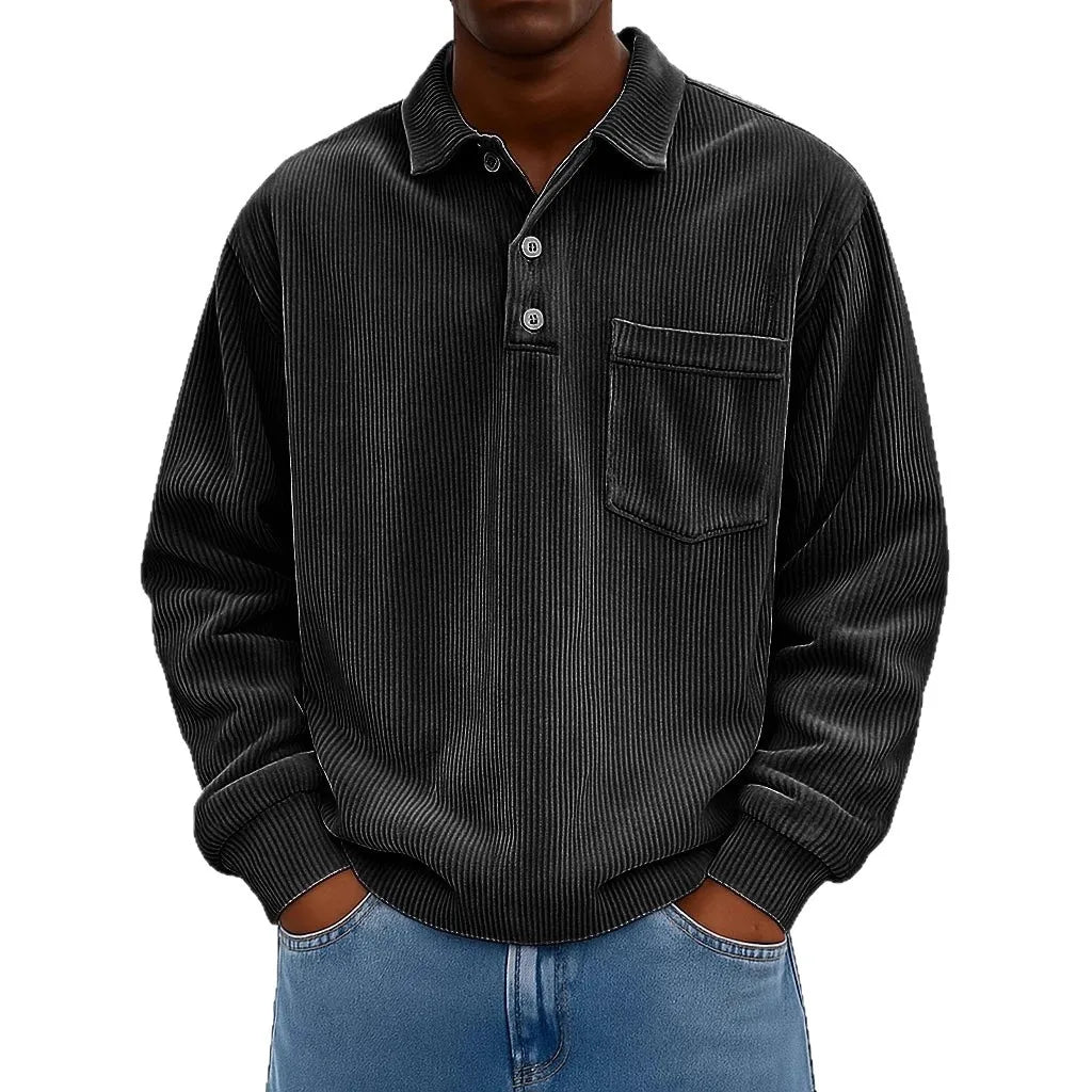 Jean et Marcel™ | Chemise Polo Corduroy Élégante