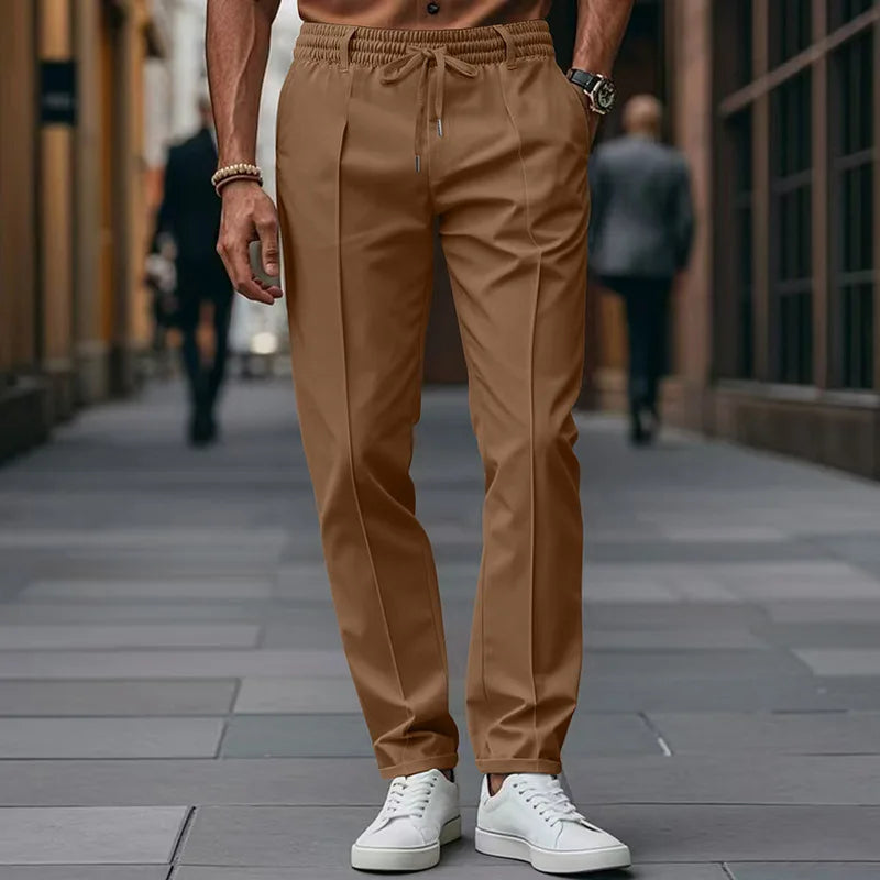 Jean et Marcel™ | Pantalon Homme Slim Fit – Coupe Droite Élégante