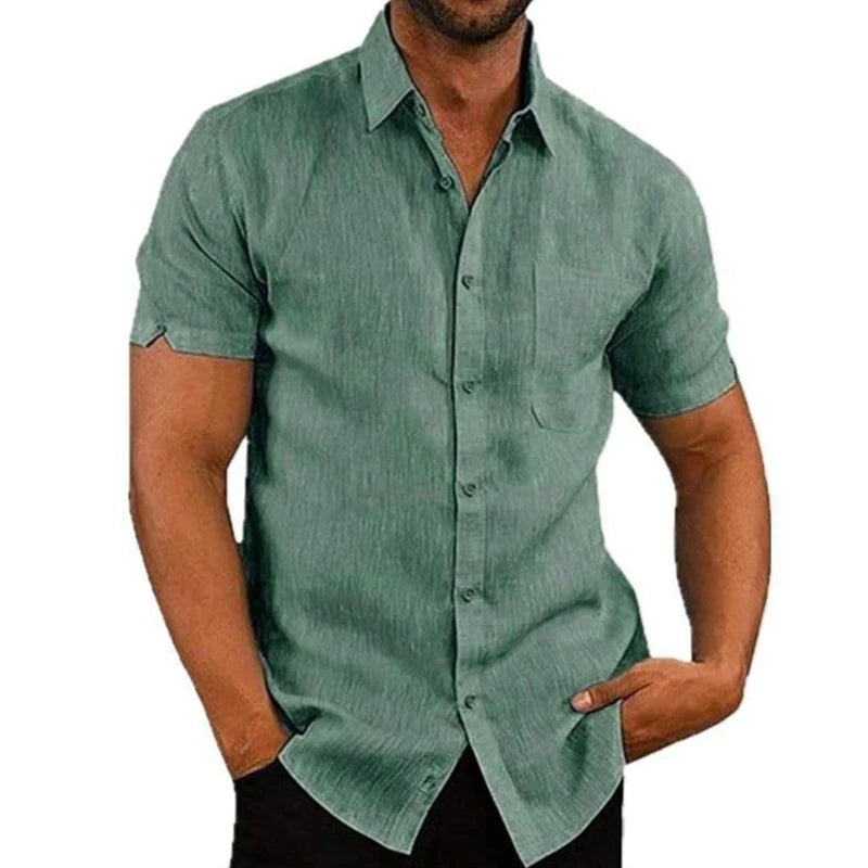 Philippe™ | Chemise en Lin Respirante pour Homme