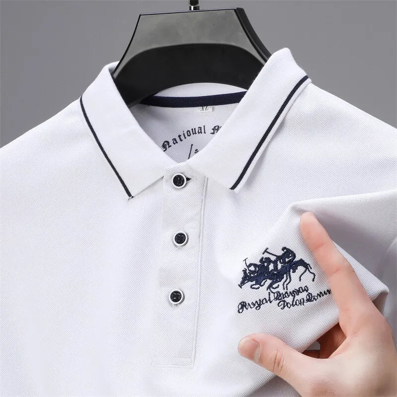 Jean™ | Polo de Luxe à Manches Courtes