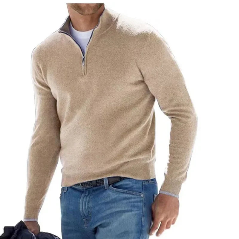 Jean™ | Pull décontracté à demi-zip