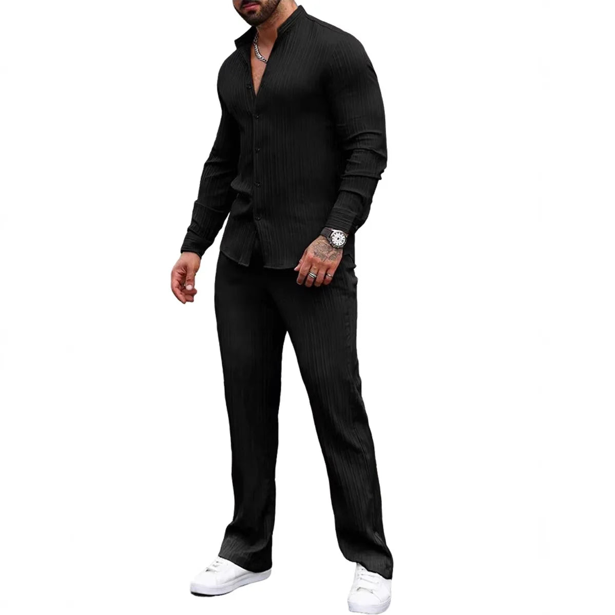 Jean et Marcel™ | Ensemble Homme Confortable 2 Pièces