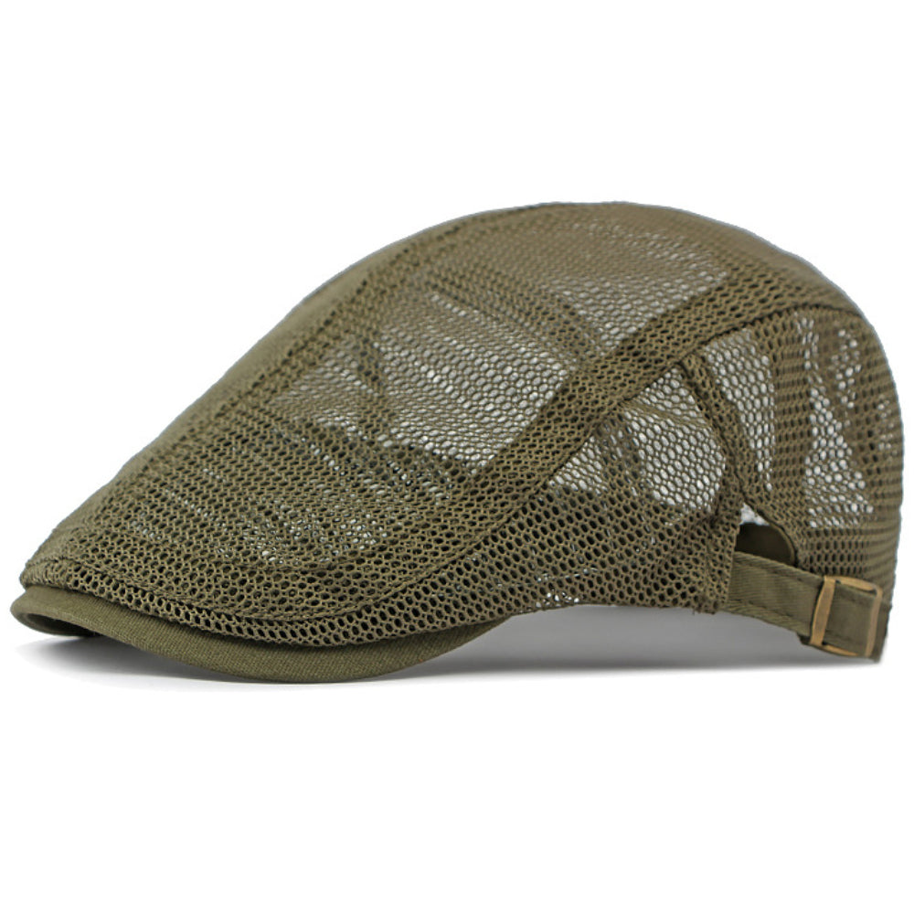 Casquette à visière en maille