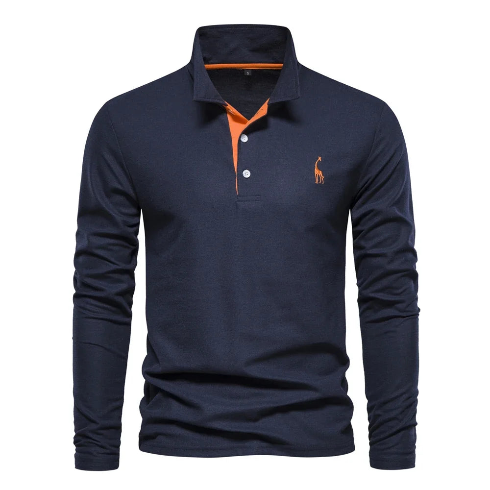 Philippe™ | Polo Décontracté à Manches Longues