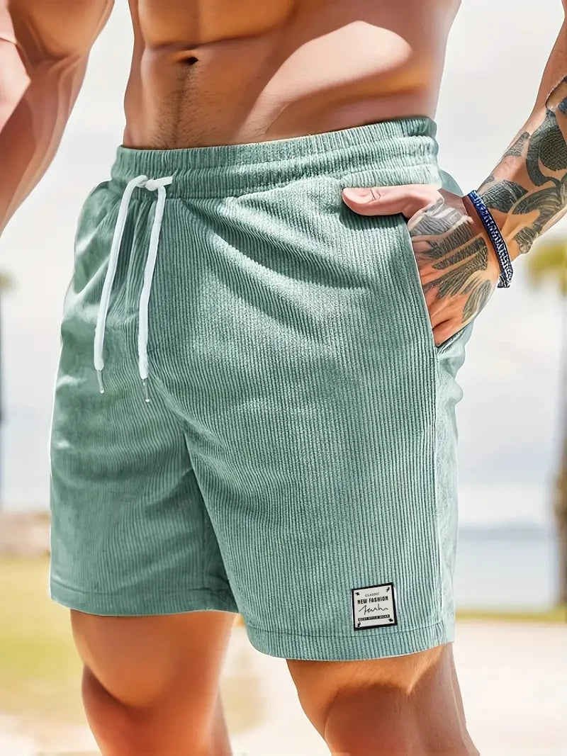 Jean et Marcel™ | Short Homme Élégant à Rayures Subtiles
