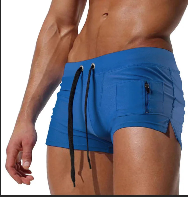 Louis™ | Short de Bain Homme à Poches Zippées