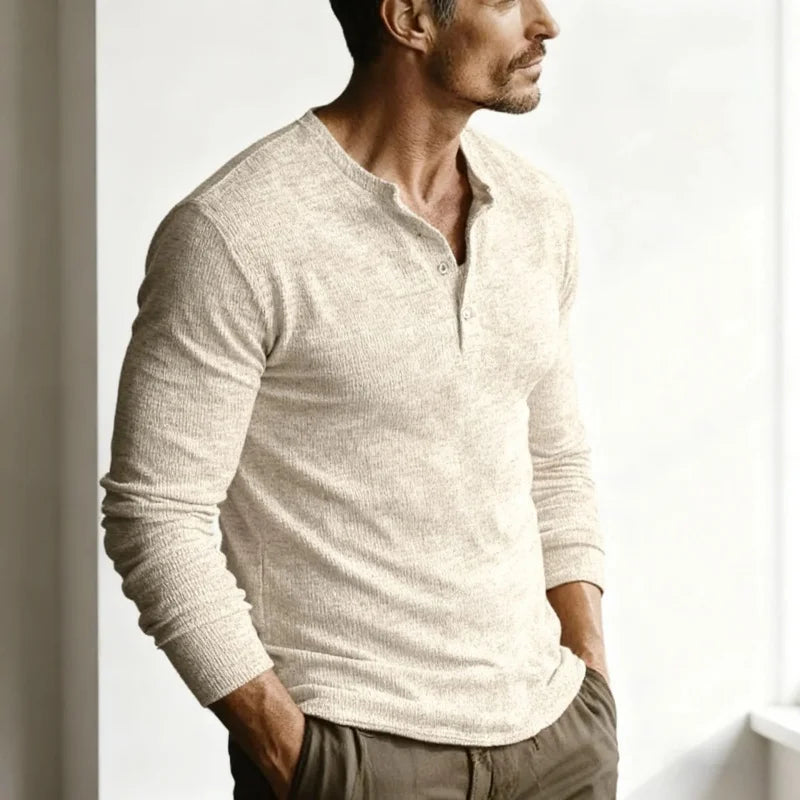 Jean & Marcel™ | Chemise Homme Intemporelle à Manches Longues