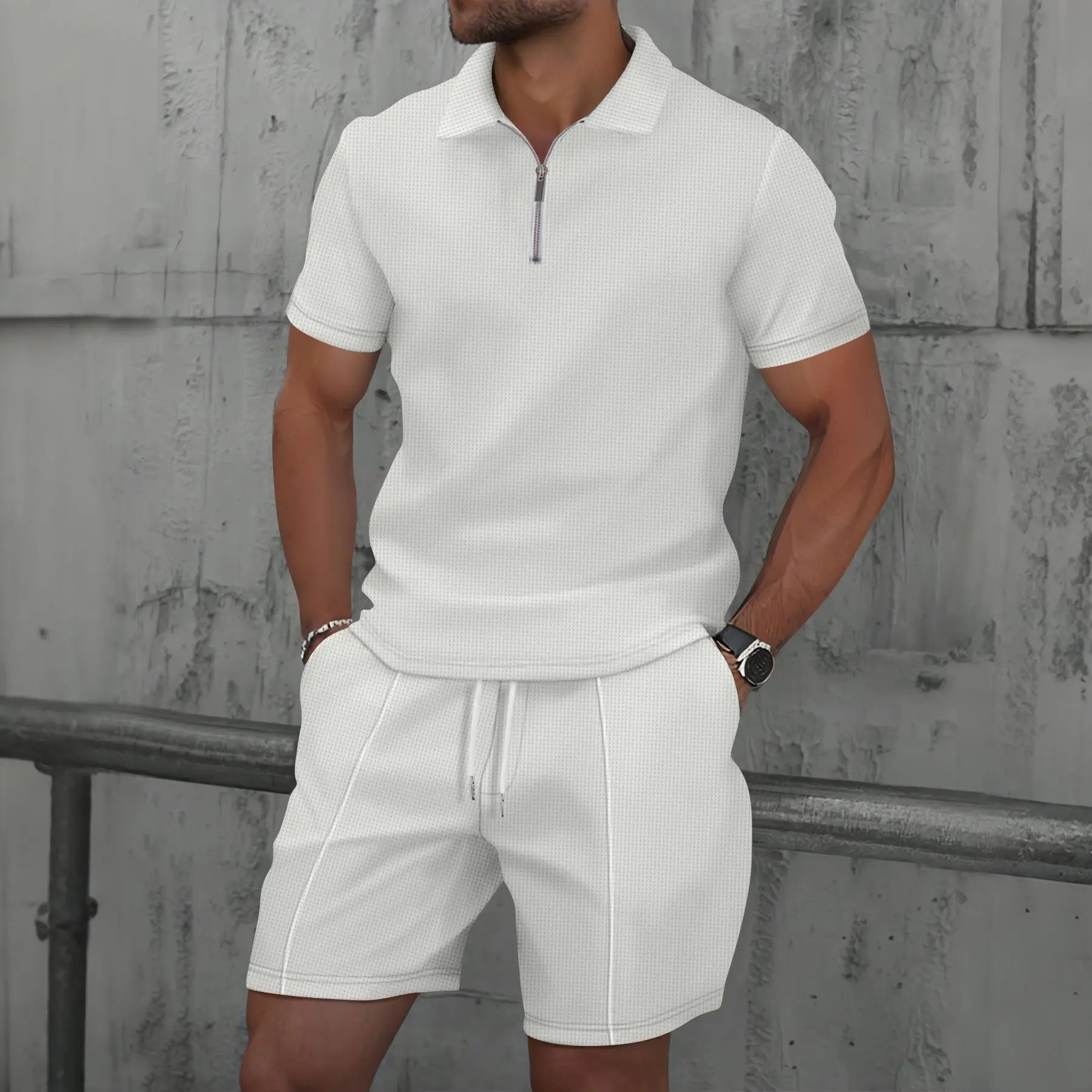 Jean et Marcel™ | Ensemble Polo d'Été Moderne – Léger & Élégant