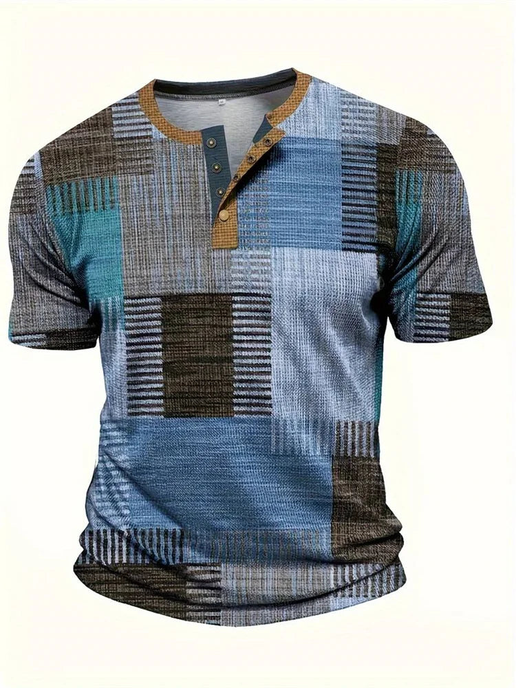 Marcel™ | Chemise Homme Colorée à Manches Courtes