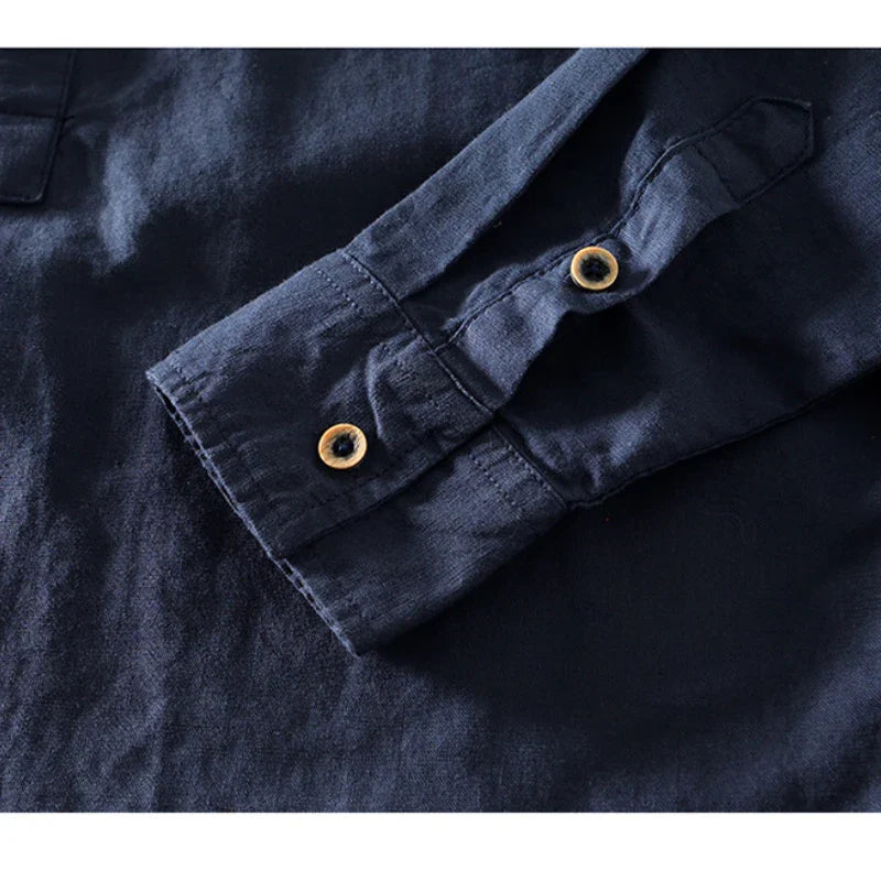 Jean™ | Chemise en Lin pour Homme à Boutons