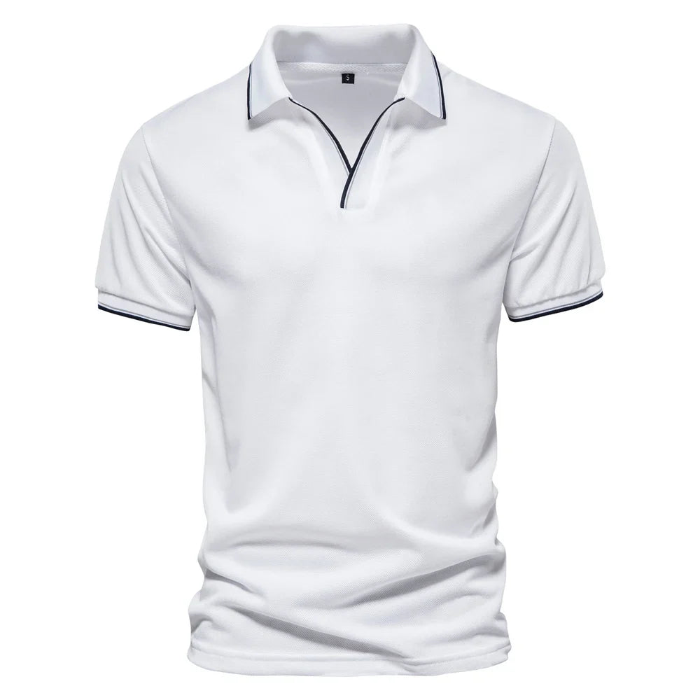 J&M Paris™ | Polo pour Homme à Col en V