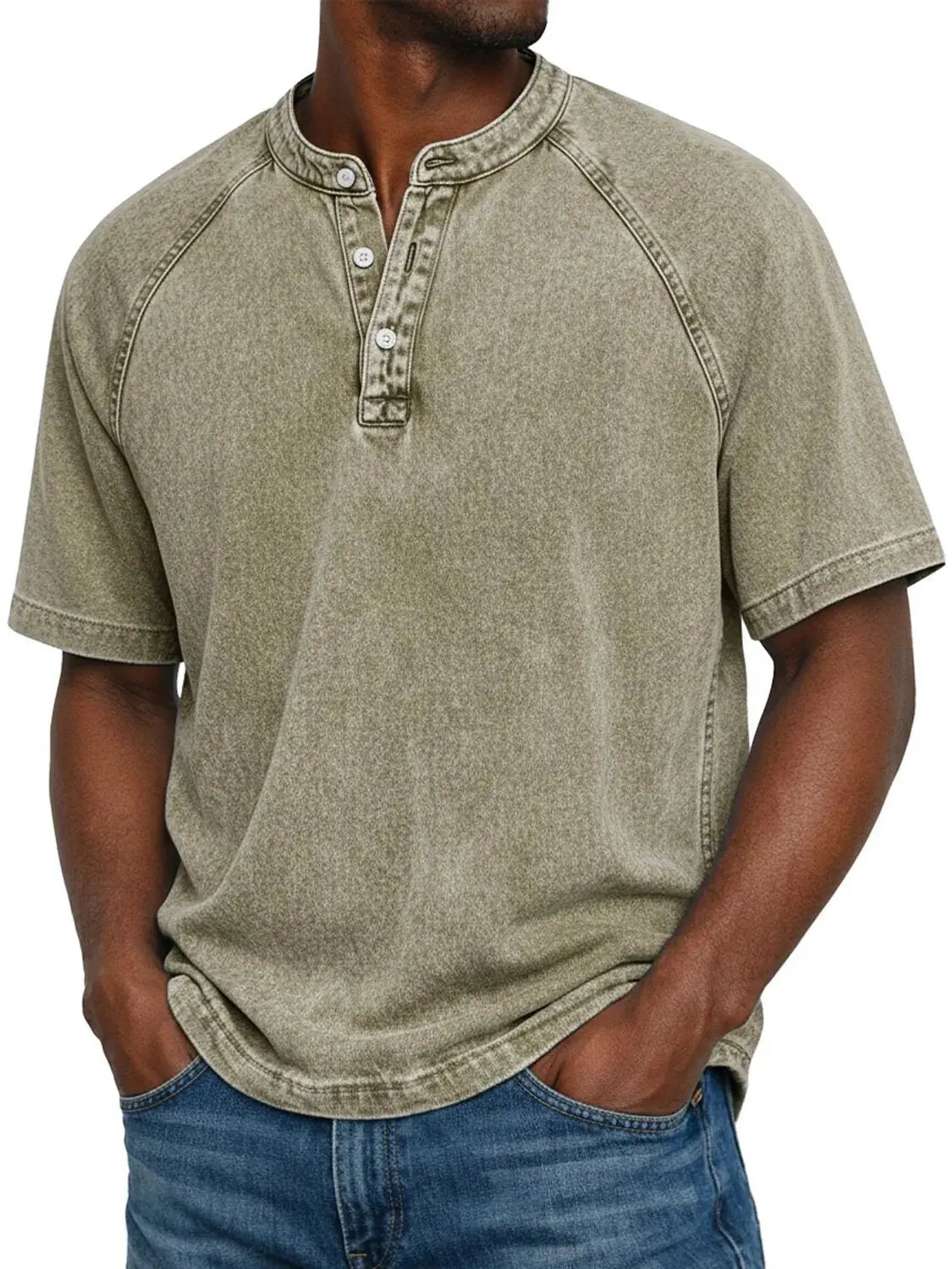 Jean™ | Chemise Vintage Élégante à Boutons