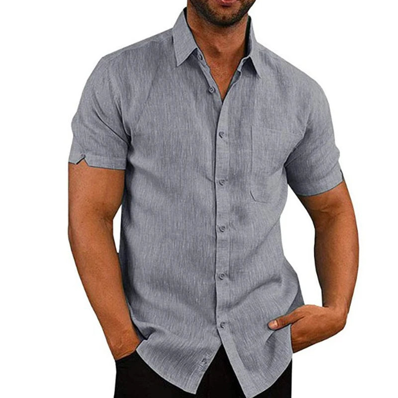 Philippe™ | Chemise en Lin Respirante pour Homme