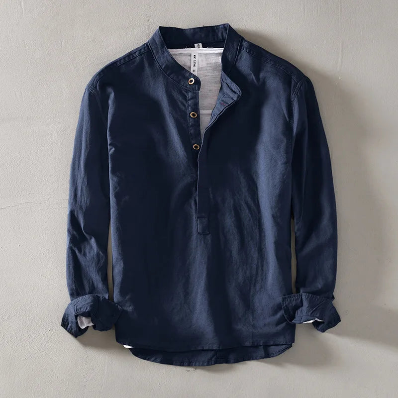 Jean™ | Chemise en Lin pour Homme à Boutons