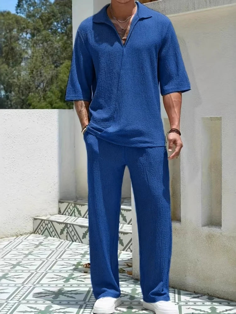 Jean et Marcel™ | Ensemble Élégant Deux Pièces pour Homme