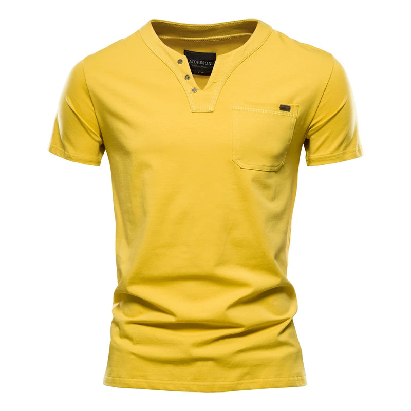 Marcel™ | T-Shirt Henley Vintage pour Homme