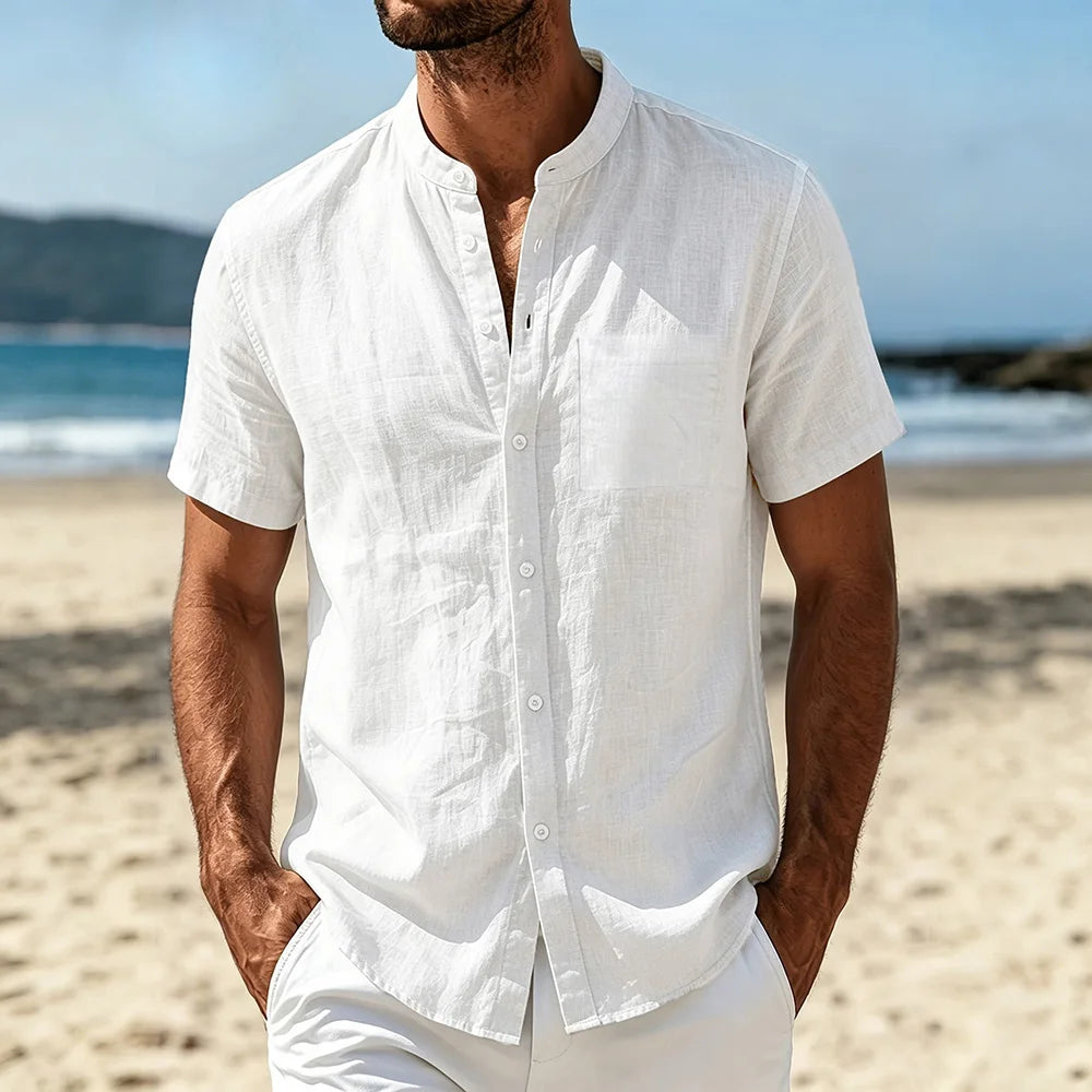 Jean et Marcel™ | Chemise Homme Confortable pour les Journées d'Été