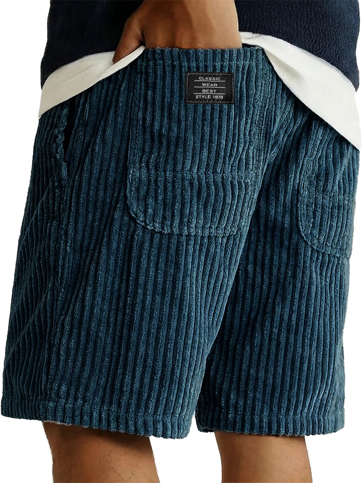Jean et Marcel™ | Short Vintage Confort en Velours Côtelé