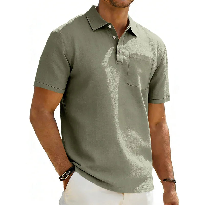 Laurent™ | Polo en Lin Intemporelle