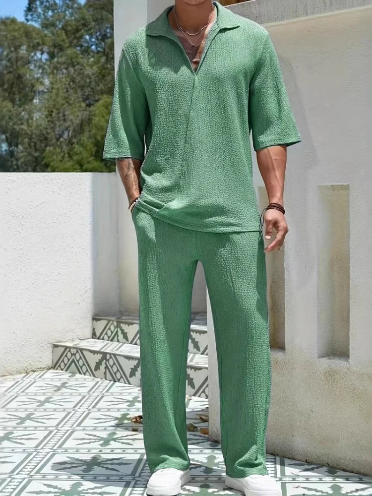 Jean et Marcel™ | Ensemble Élégant Deux Pièces pour Homme