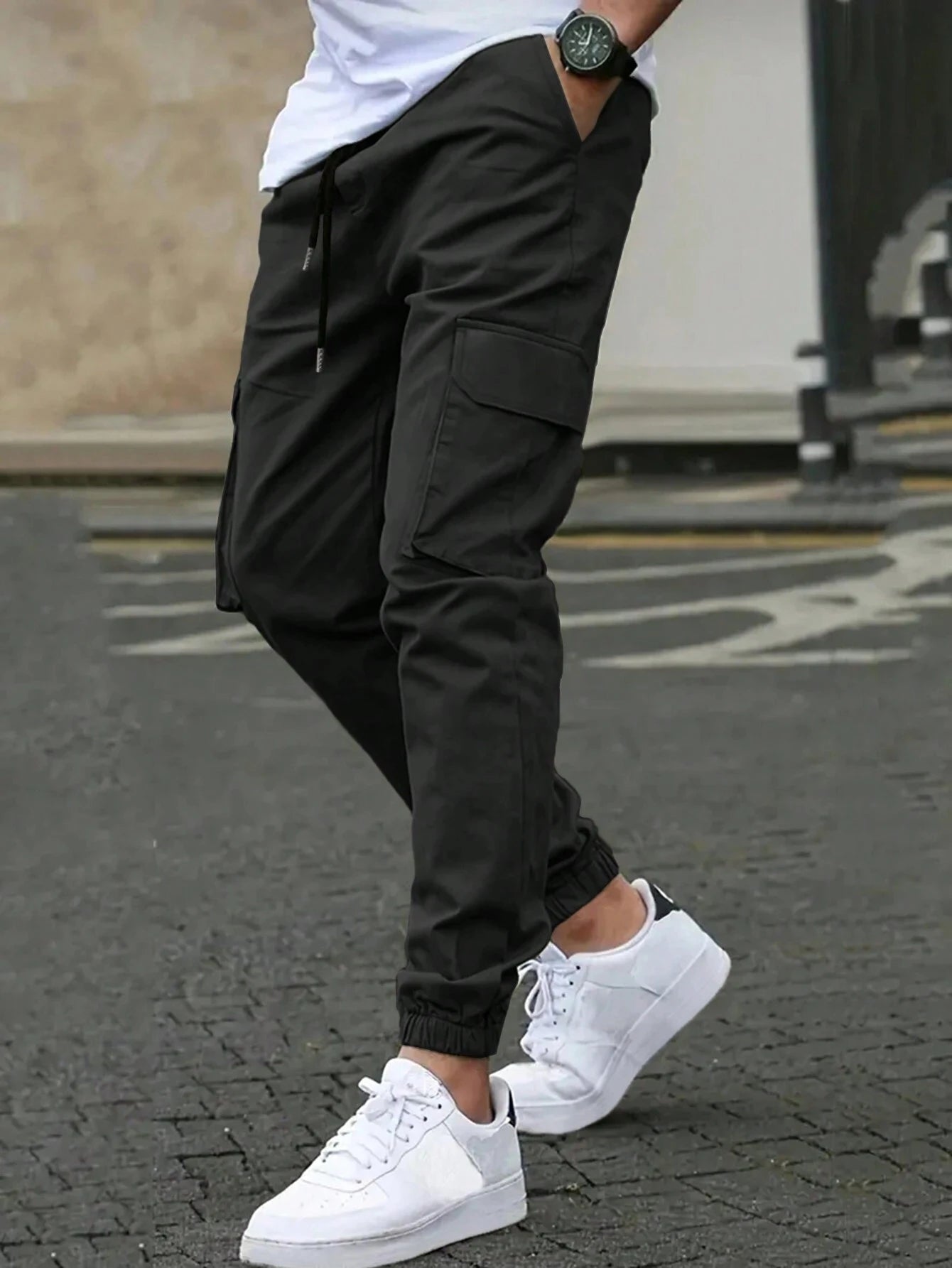 Jean™ | Pantalon Cargo Slim Fit Moderne pour Homme