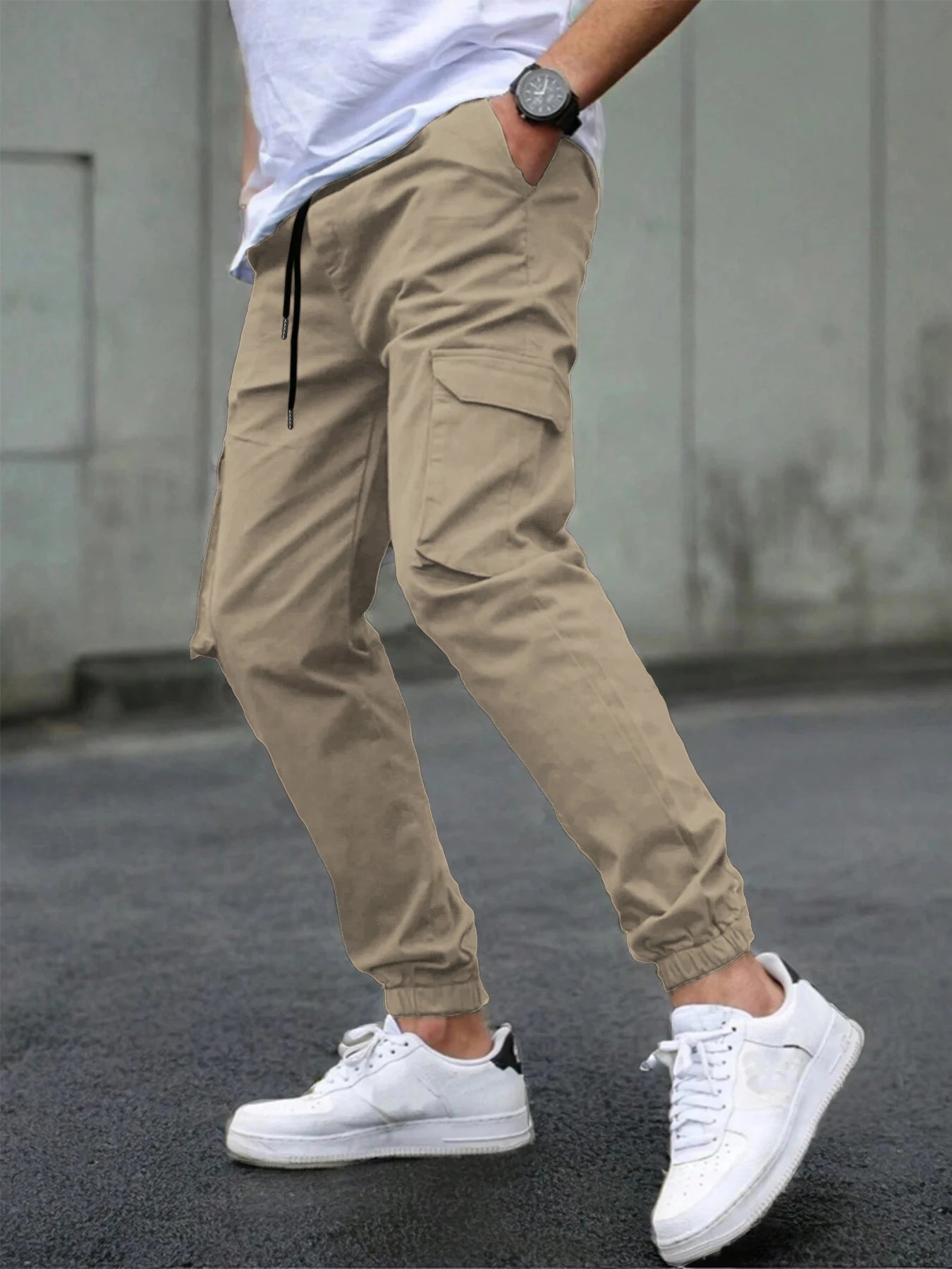 Jean™ | Pantalon Cargo Slim Fit Moderne pour Homme