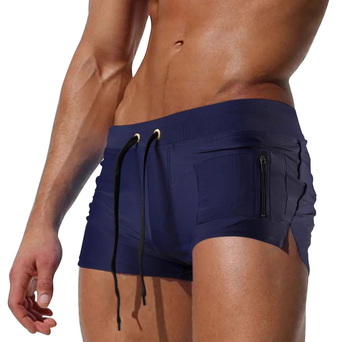 Louis™ | Short de Bain Homme à Poches Zippées