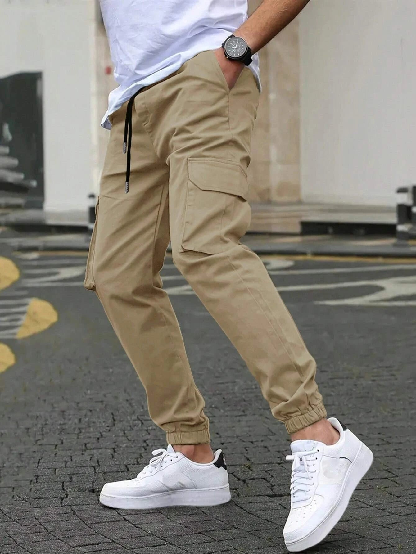 Jean™ | Pantalon Cargo Slim Fit Moderne pour Homme