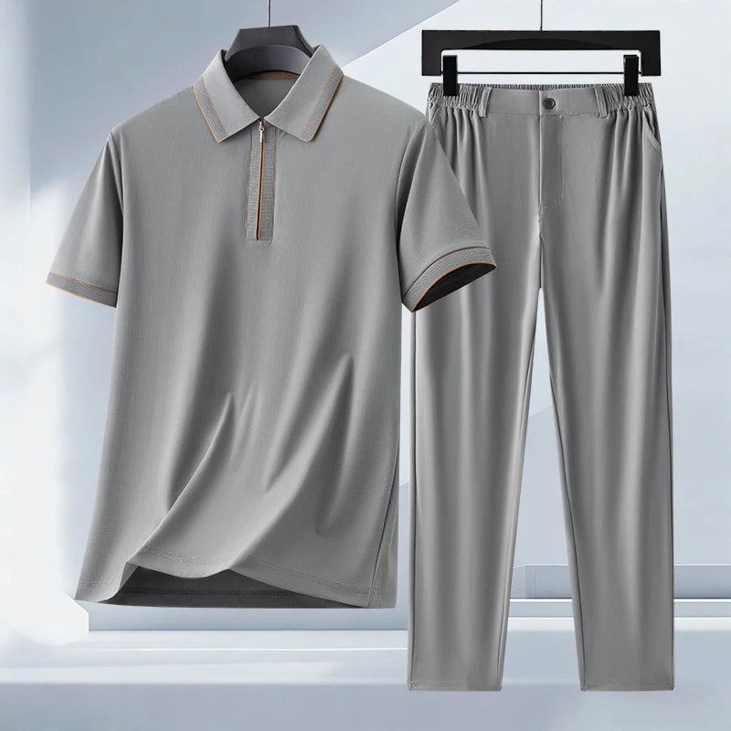 Jean™ | Ensemble Polo d'Été Respirant pour Homme