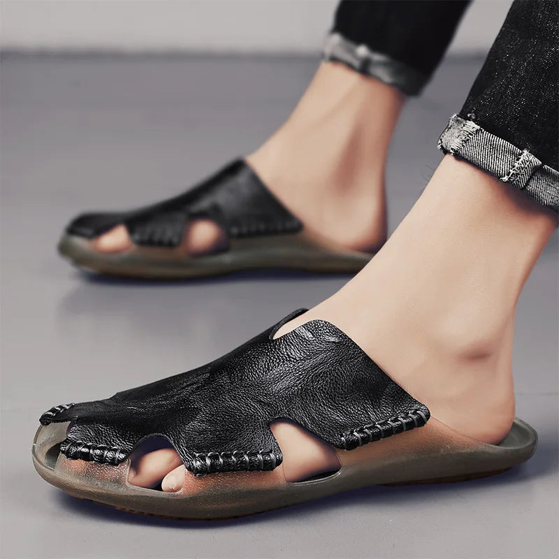 Laurent™ | Mocassins Confort en Cuir – Marchez Sans Douleur