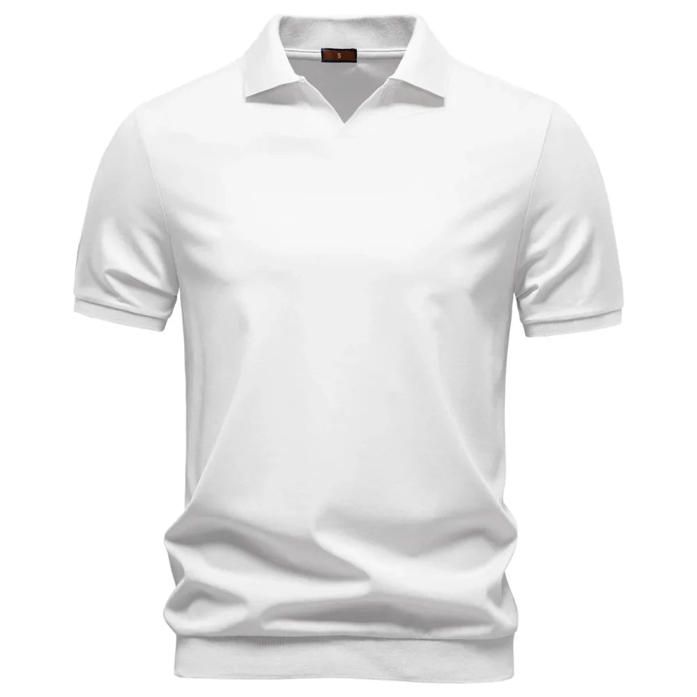 J&M Paris™ | Polo Respirant Col V