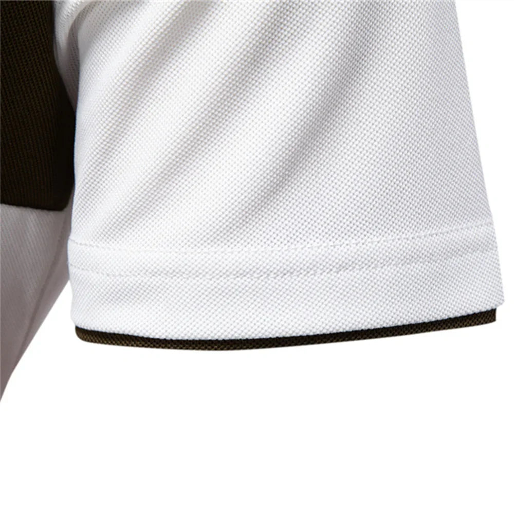 J&M Paris™ | Polo pour Hommes avec Blocs de Couleur