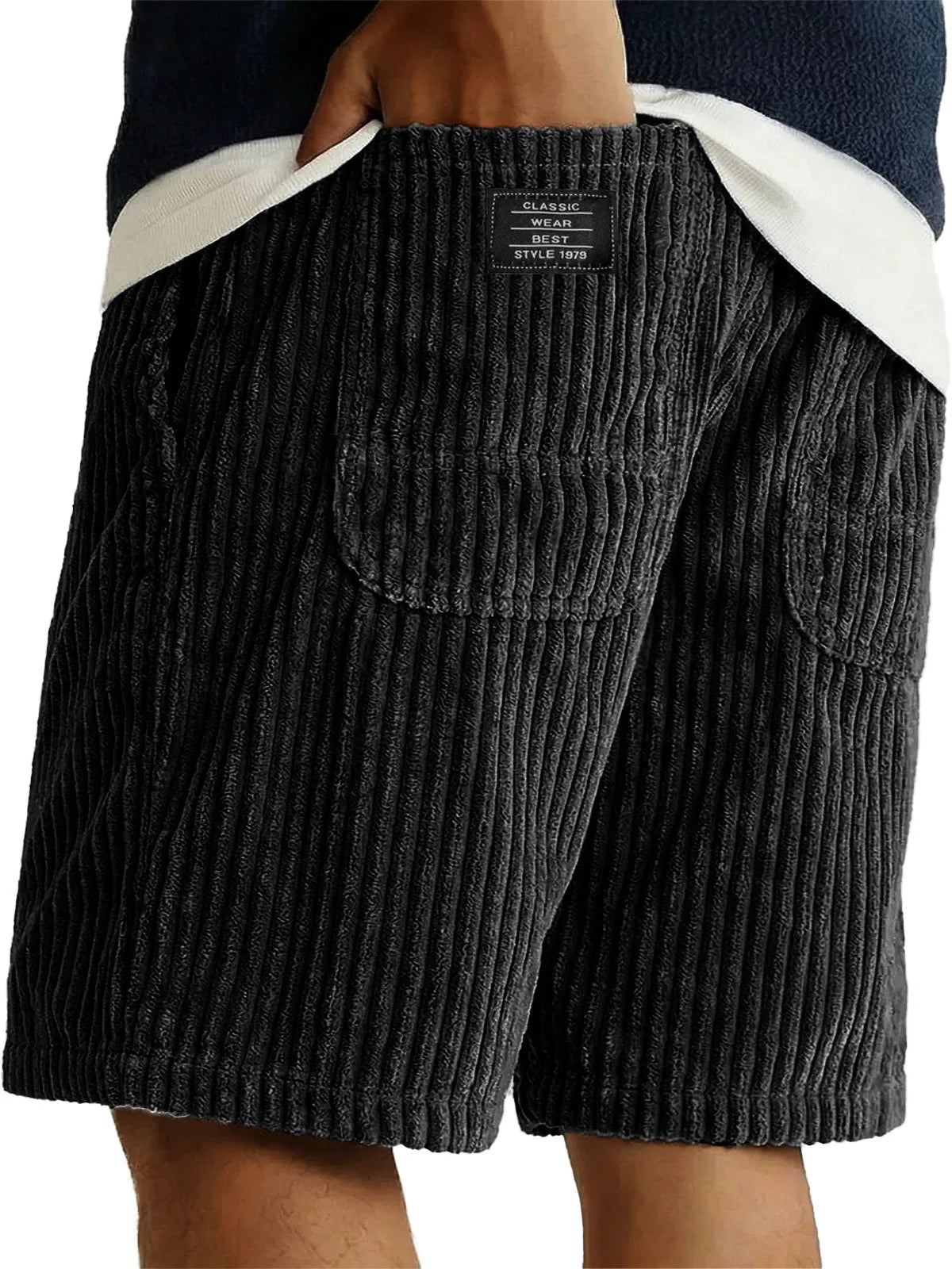 Jean et Marcel™ | Short Vintage Confort en Velours Côtelé