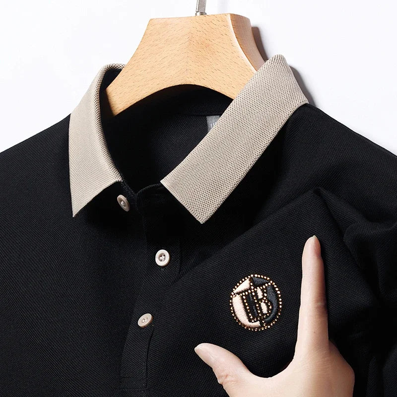 Jean™ | Polo de Luxe avec Emblème Raffiné