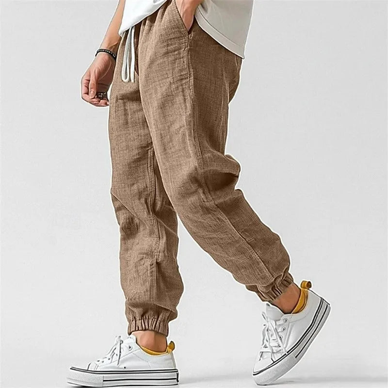 Marcel™ | Pantalon Homme en Lin Extensible