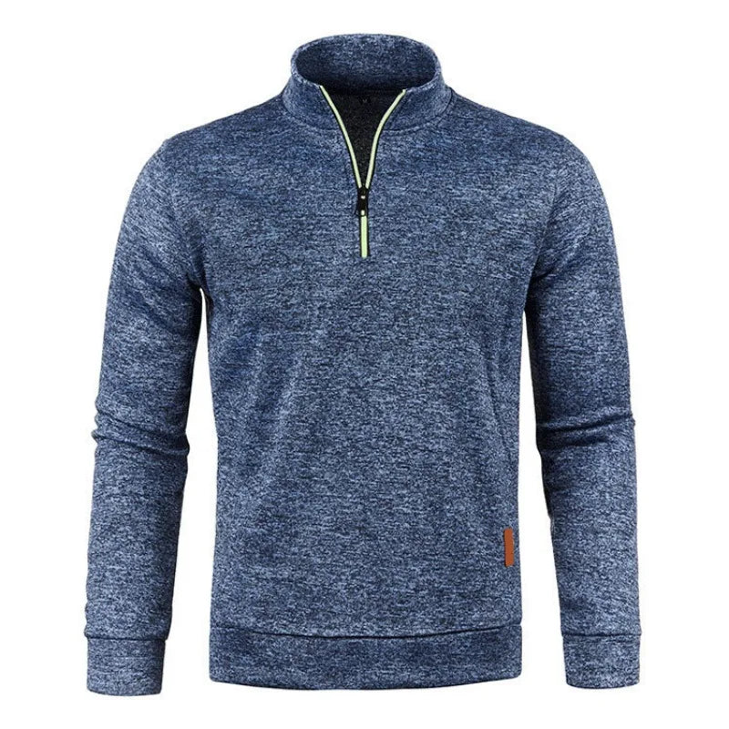 Laurent™ | Sweat-shirt Sportif Homme avec Demi-Zip