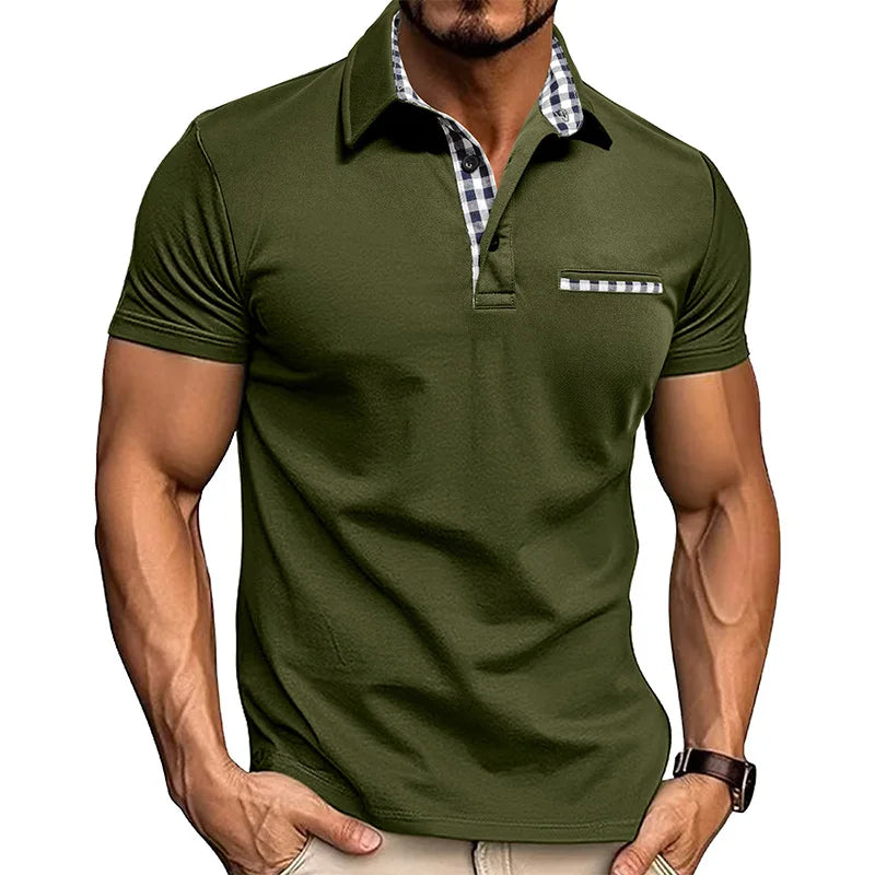 Jean™ | Polo Homme Élégant Avec Détails